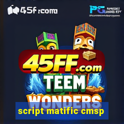 script matific cmsp